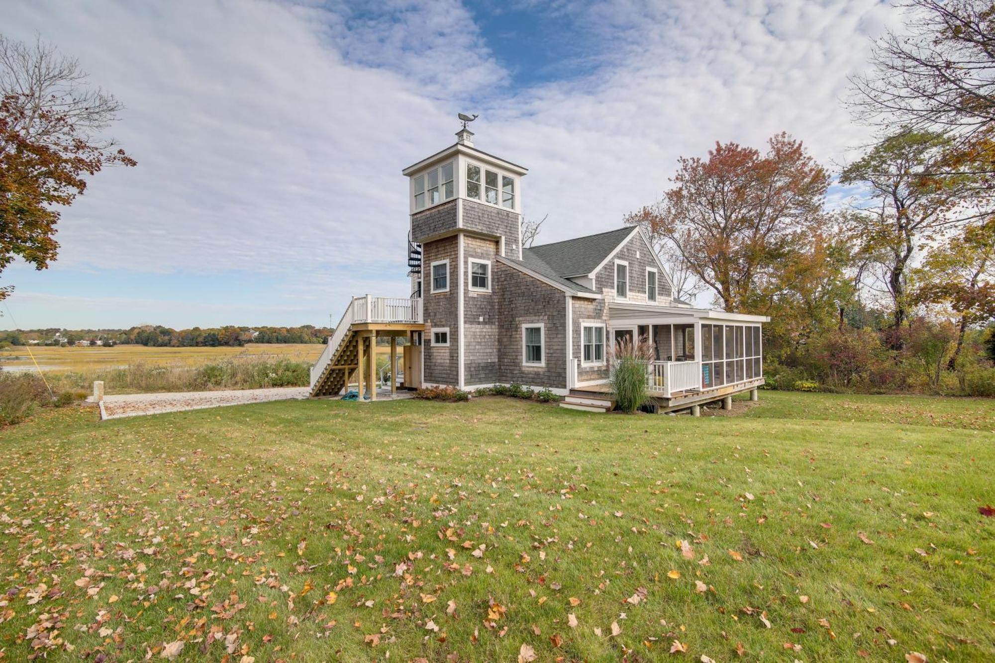 Unique Scituate Vacation Rental On Herring River! Exterior foto