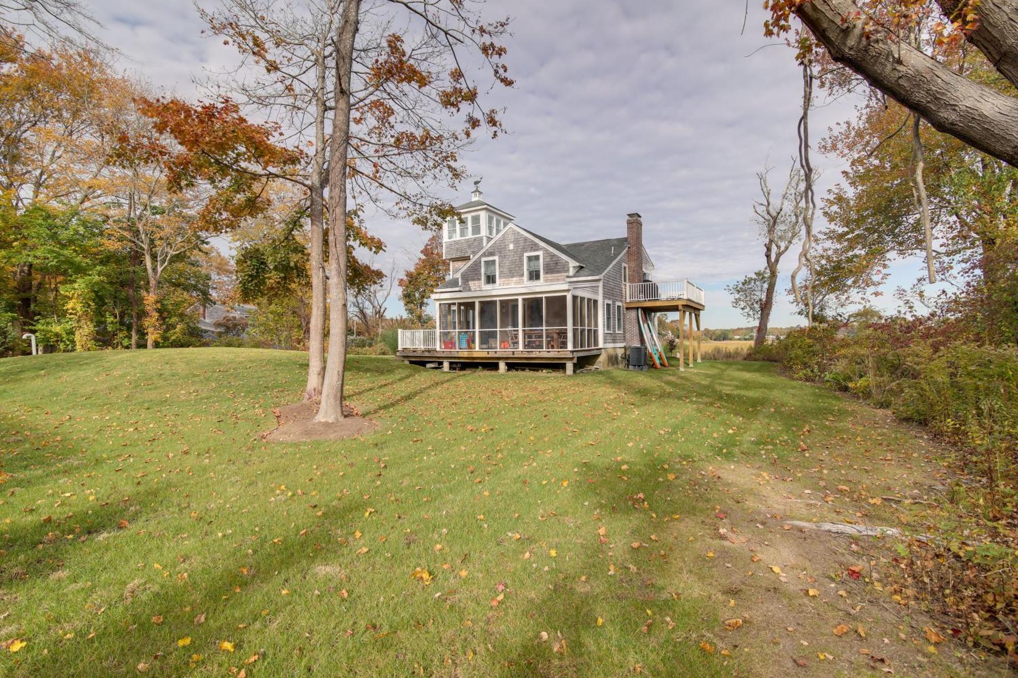 Unique Scituate Vacation Rental On Herring River! Exterior foto